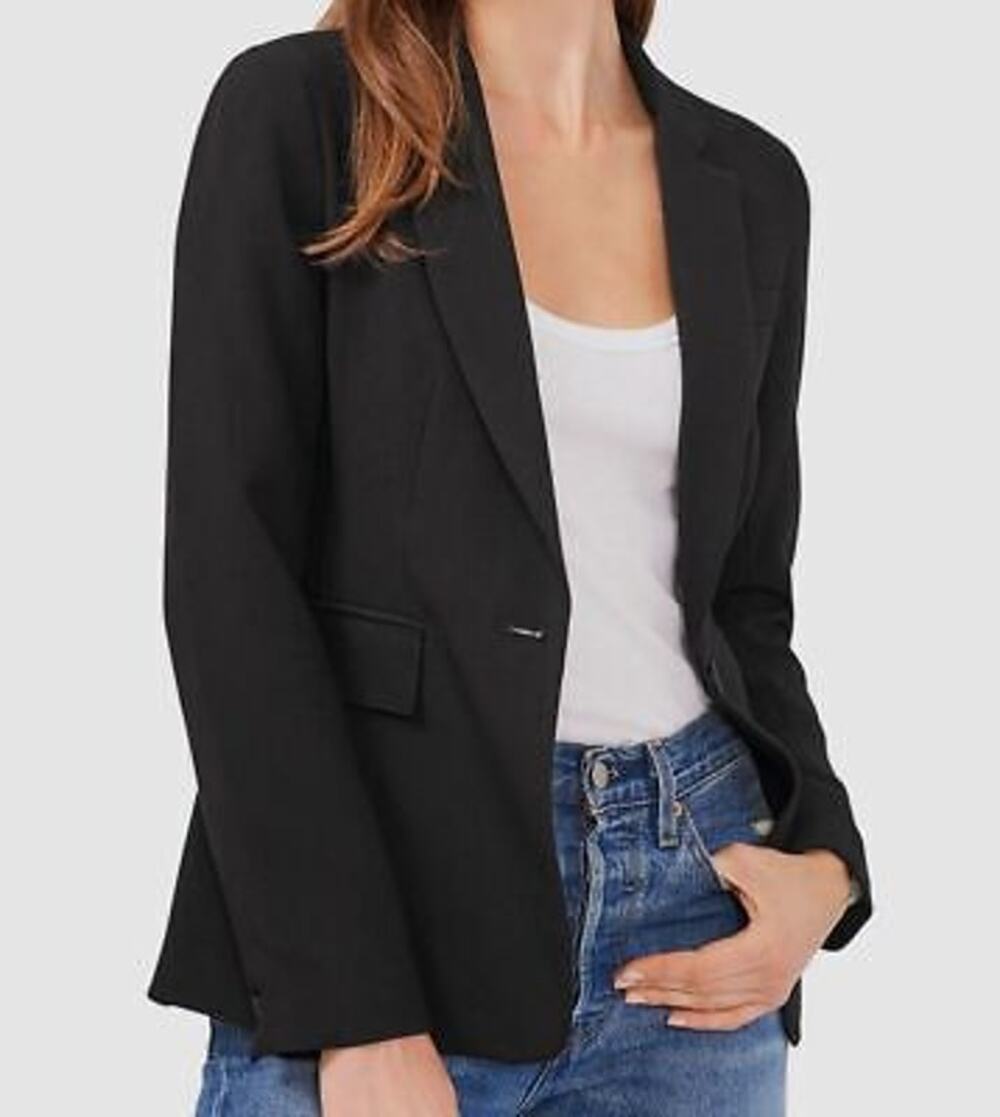 1.STATE One-button Blazer In Black Size 16